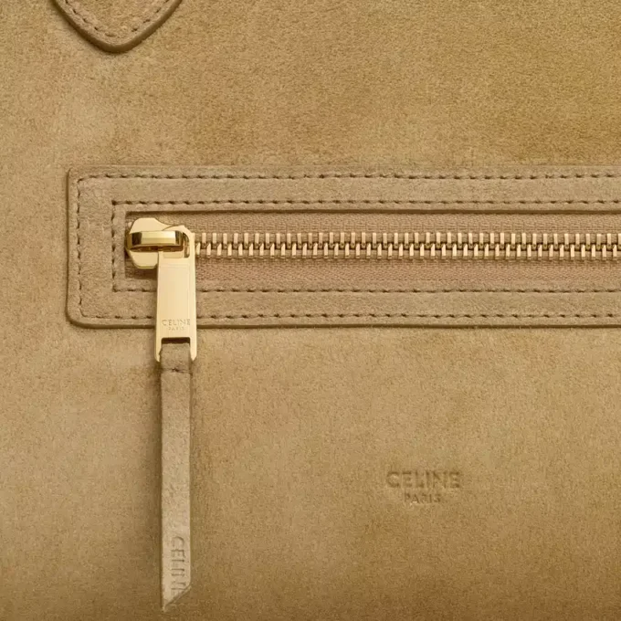 Luggage z zamszowej skóry cielęcej Luggage z zamszowej skóry cielęcej