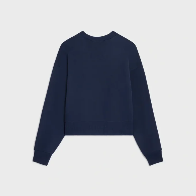 Luźna bluza z bawełnianego polaru Luźna bluza z bawełnianego polaru