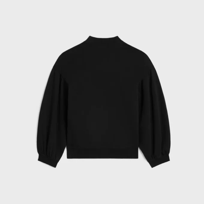 Luźna bluza z bawełnianego polaru Luźna bluza z bawełnianego polaru