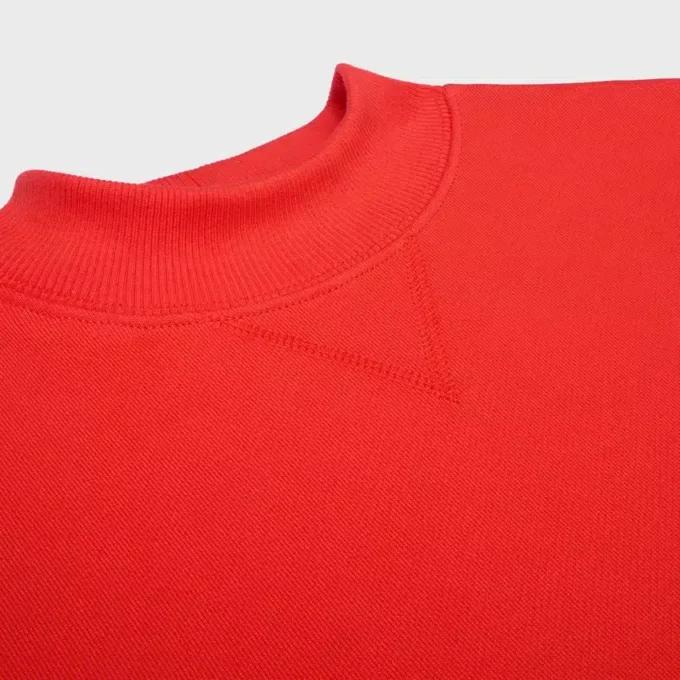 Luźna bluza z bawełnianego polaru Luźna bluza z bawełnianego polaru