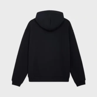 Luźna bluza z kapturem CELINE z bawełnianego polaru