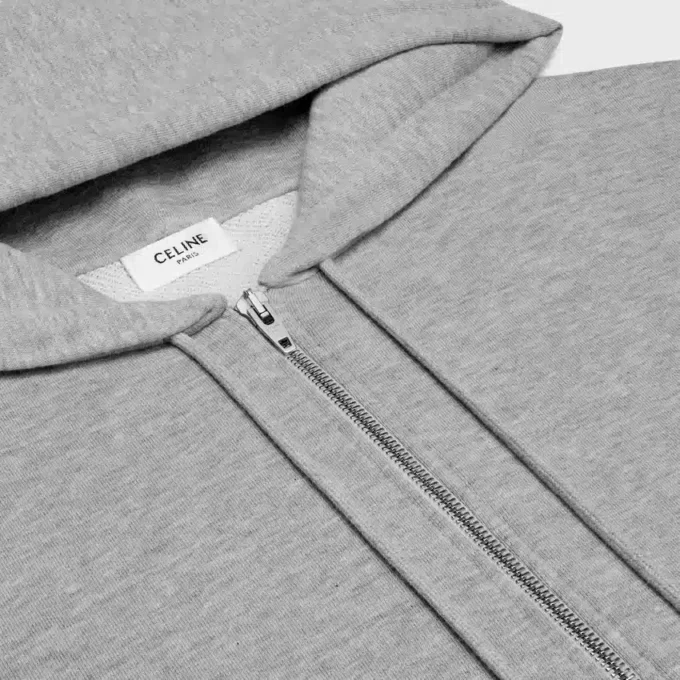 Luźna bluza z kapturem Triomphe z bawełny i kaszmiru Luźna bluza z kapturem Triomphe z bawełny i kaszmiru