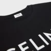 Luźna koszulka CELINE z bawełnianego dżerseju Luźna koszulka CELINE z bawełnianego dżerseju