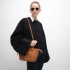Mała torba Luggage z miękkiej, błyszczącej skóry jagnięcej Mała torba Luggage z miękkiej, błyszczącej skóry jagnięcej