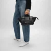 Mała torba Luggage z miękkiej, błyszczącej skóry jagnięcej Mała torba Luggage z miękkiej, błyszczącej skóry jagnięcej