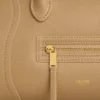 Mała torba Luggage z ziarnistej skóry cielęcej