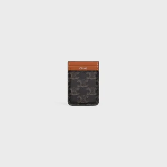 Magnetyczne etui na karty z Triomphe Canvas i skóry cielęcej