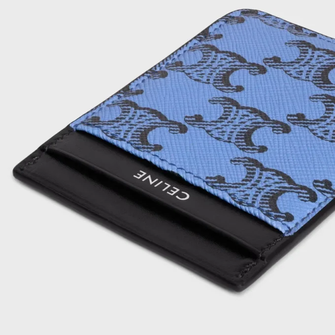 Magnetyczne etui na karty z Triomphe Canvas i skóry cielęcej