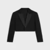 Marynarka Spencer Tux z wełnianej gabardyny Marynarka Spencer Tux z wełnianej gabardyny