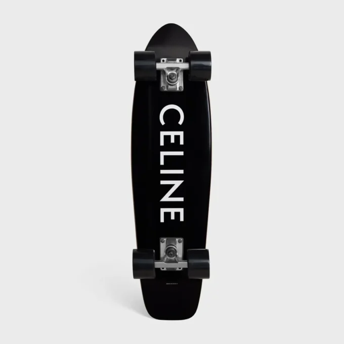 Mini cruiser z drewna z nadrukiem CELINE Mini cruiser z drewna z nadrukiem CELINE