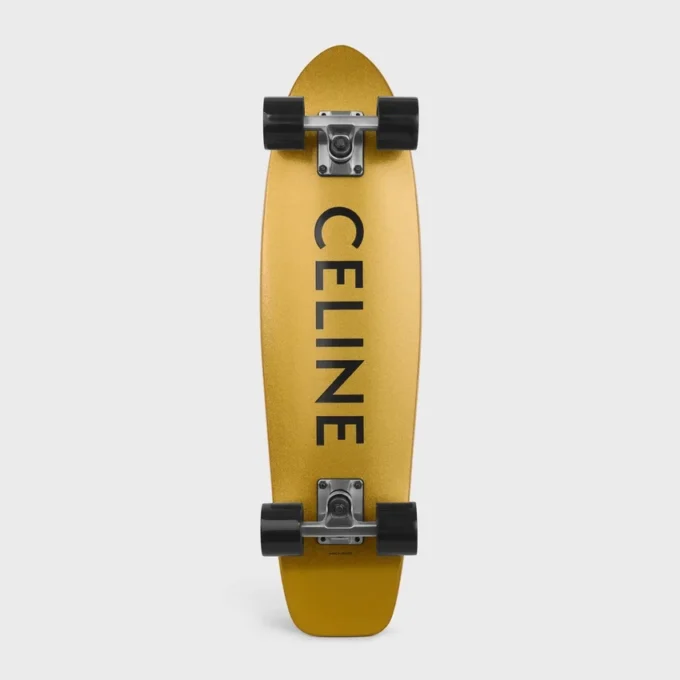 Mini cruiser z drewna z nadrukiem CELINE