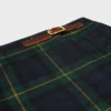 Mini spódniczka typu kilt z wełny w szkocką kratę