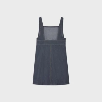 Mini sukienka w stylu empire z surowego denimu Mini sukienka w stylu empire z surowego denimu