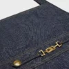 Mini sukienka w stylu empire z surowego denimu