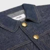 Mini sukienka z surowego denimu