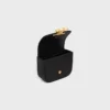 Mini torebka Claude na łańcuszku z błyszczącej skóry cielęcej Mini torebka Claude na łańcuszku z błyszczącej skóry cielęcej