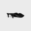 Mule CELINE Alma Triomphe z tkaniny gros-grain Mule CELINE Alma Triomphe z tkaniny gros-grain