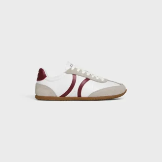 Niskie sznurowane trampki CELINE Jogger ze skóry cielęcej i zamszu Niskie sznurowane trampki CELINE Jogger ze skóry cielęcej i zamszu