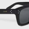 Okulary przeciwsłoneczne Black Frame 41 z acetatu Okulary przeciwsłoneczne Black Frame 41 z acetatu