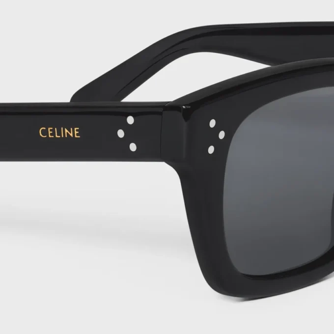 Okulary przeciwsłoneczne Black Frame 41 z acetatu Okulary przeciwsłoneczne Black Frame 41 z acetatu