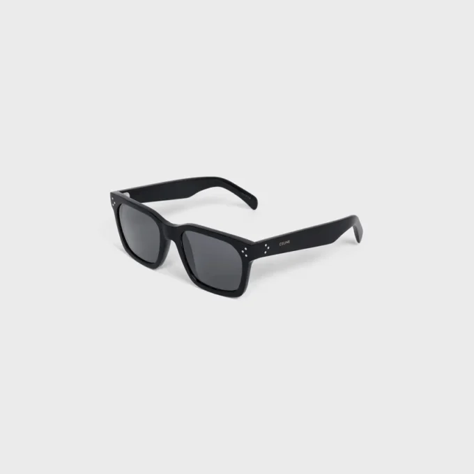 Okulary przeciwsłoneczne Black Frame 45 z oprawkami z acetatu