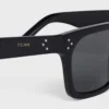 Okulary przeciwsłoneczne Black Frame 45 z oprawkami z acetatu