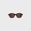 Okulary przeciwsłoneczne Black Frame 60 z oprawkami z acetatu