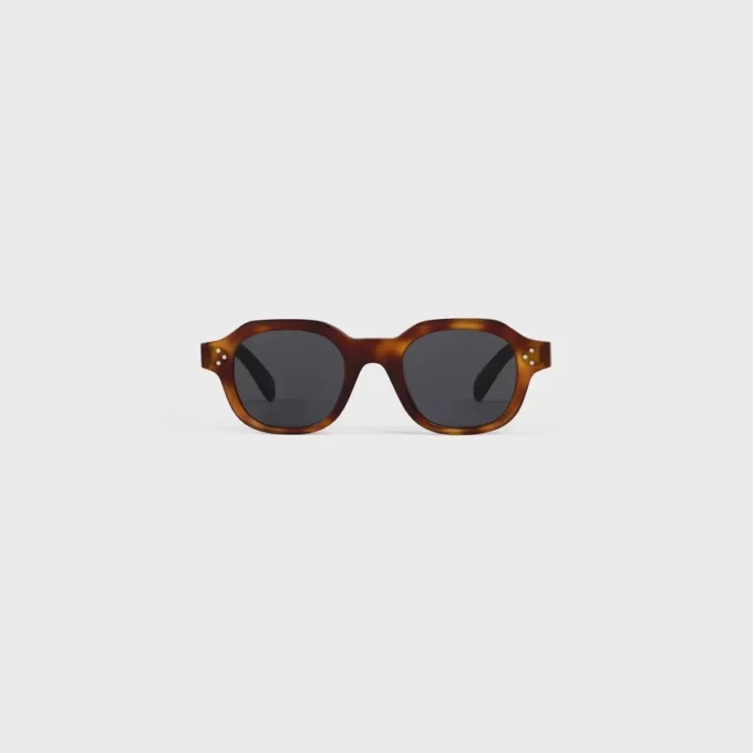 Okulary przeciwsłoneczne Black Frame 60 z oprawkami z acetatu