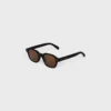 Okulary przeciwsłoneczne Black Frame 60 z oprawkami z acetatu