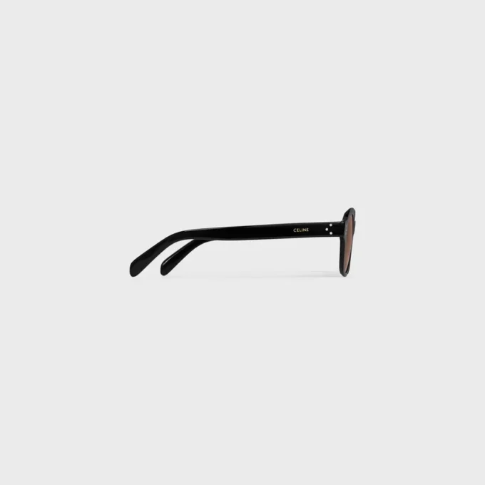 Okulary przeciwsłoneczne Black Frame 60 z oprawkami z acetatu