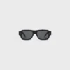 Okulary przeciwsłoneczne Black Frame 61 z oprawką z acetatu Okulary przeciwsłoneczne Black Frame 61 z oprawką z acetatu