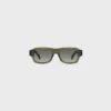 Okulary przeciwsłoneczne Black Frame 61 z oprawką z acetatu Okulary przeciwsłoneczne Black Frame 61 z oprawką z acetatu