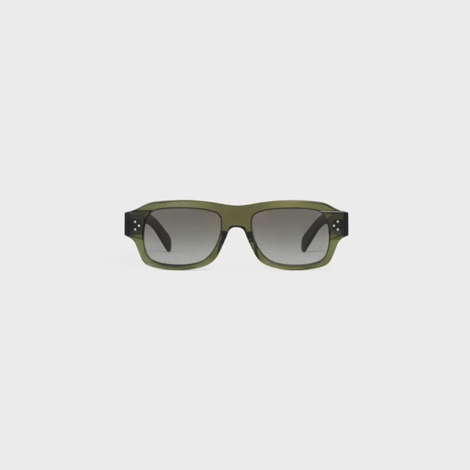 Okulary przeciwsłoneczne Black Frame 61 z oprawką z acetatu Okulary przeciwsłoneczne Black Frame 61 z oprawką z acetatu