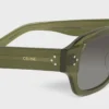 Okulary przeciwsłoneczne Black Frame 61 z oprawką z acetatu Okulary przeciwsłoneczne Black Frame 61 z oprawką z acetatu