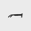 Okulary przeciwsłoneczne Black Frame 61 z oprawką z acetatu Okulary przeciwsłoneczne Black Frame 61 z oprawką z acetatu
