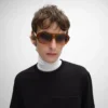 Okulary przeciwsłoneczne Black Frame 62 z oprawkami z acetatu