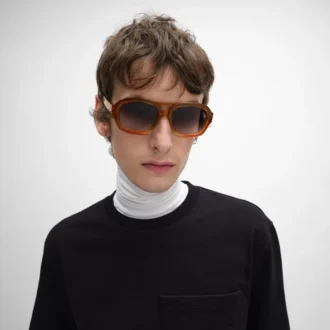 Okulary przeciwsłoneczne Black Frame 62 z oprawkami z acetatu Okulary przeciwsłoneczne Black Frame 62 z oprawkami z acetatu