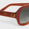 Okulary przeciwsłoneczne Black Frame 62 z oprawkami z acetatu