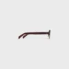 Okulary przeciwsłoneczne Black Frame 63 z oprawką z acetatu i metalu Okulary przeciwsłoneczne Black Frame 63 z oprawką z acetatu i metalu