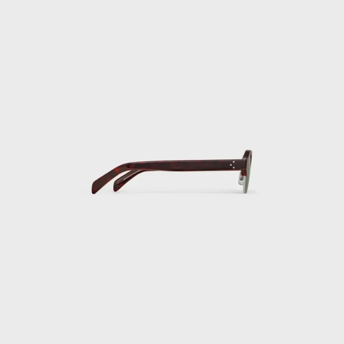 Okulary przeciwsłoneczne Black Frame 63 z oprawką z acetatu i metalu Okulary przeciwsłoneczne Black Frame 63 z oprawką z acetatu i metalu