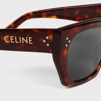 Okulary przeciwsłoneczne Cat Eye S342 z acetatu