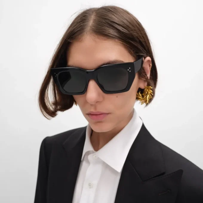 Okulary przeciwsłoneczne Cat Eye S342 z acetatu Okulary przeciwsłoneczne Cat Eye S342 z acetatu