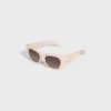 Okulary przeciwsłoneczne Cat Eye S342 z acetatu