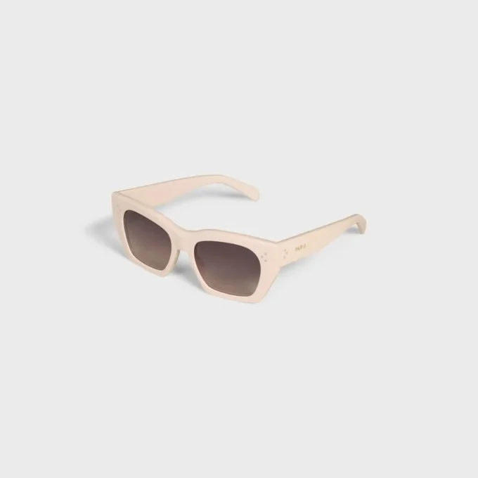 Okulary przeciwsłoneczne Cat Eye S342 z acetatu