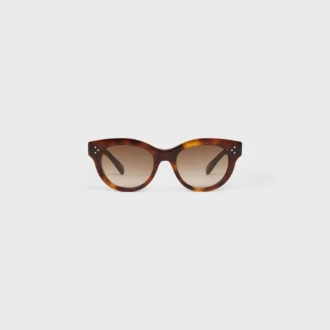 Okulary przeciwsłoneczne Round S332 z acetatu