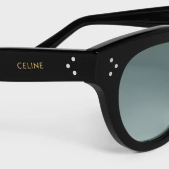 Okulary przeciwsłoneczne Round S332 z acetatu