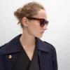 Okulary przeciwsłoneczne Round S332 z acetatu Okulary przeciwsłoneczne Round S332 z acetatu