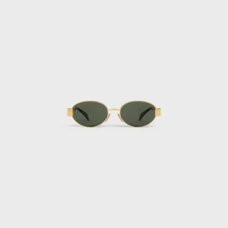 Okulary przeciwsłoneczne Triomphe Metal 01 w kolorze metalicznym Okulary przeciwsłoneczne Triomphe Metal 01 w kolorze metalicznym
