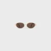 Okulary przeciwsłoneczne Triomphe Metal 01 w kolorze metalicznym Okulary przeciwsłoneczne Triomphe Metal 01 w kolorze metalicznym