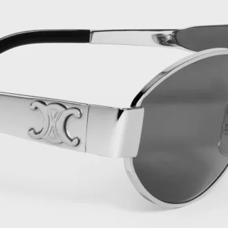 Okulary przeciwsłoneczne Triomphe Metal 01 w kolorze metalicznym Okulary przeciwsłoneczne Triomphe Metal 01 w kolorze metalicznym